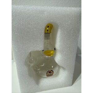 Middle Finger Jack Whiskey Yellow Duck‎ 7" Design Bottle Container Novelty
